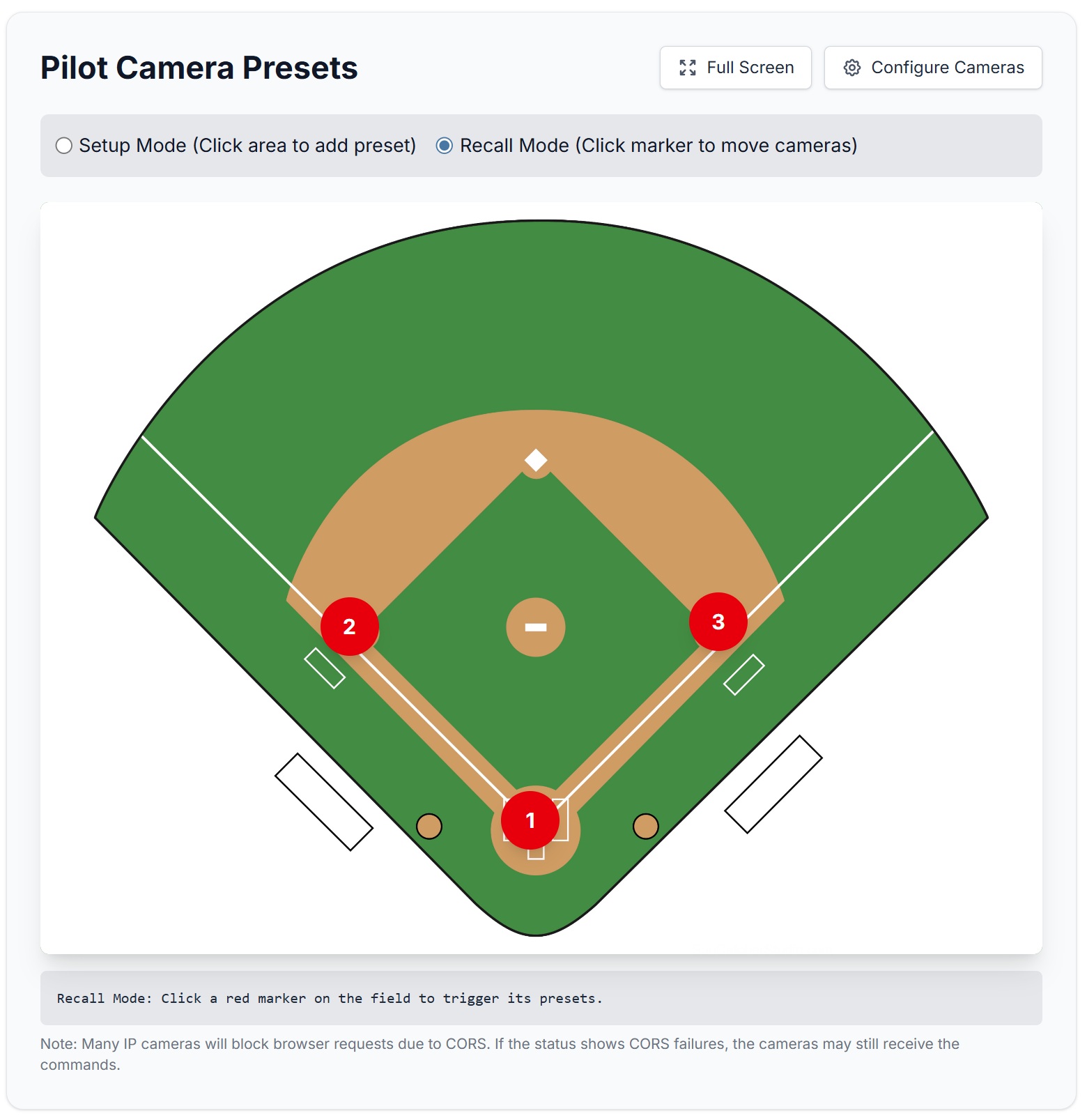 Pilot UI Screenshot